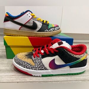 Nike SB Dunk Low Pro QS What The Paul CZ2239-600 Red Black Rogue Mais Noir Sz 12